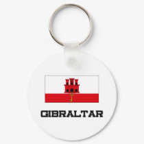 Gibraltar Flag keychains