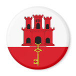 Gibraltar Flag Magnet