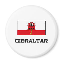 Gibraltar Flag magnets by tshirtshirts Gibraltar Flag magnets