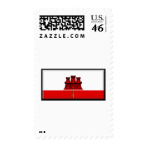 Gibraltar Flag postage by jacinto888 Gibraltar Flag postage