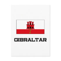 Gibraltar Flag postcards by tshirtshirts Gibraltar Flag postcards