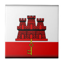 Gibraltar Flag Tile