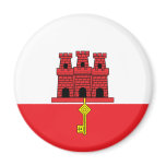 Gibraltar High quality Flag Refrigerator Magnet