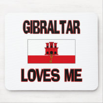 Gibraltar Loves Me mousepads