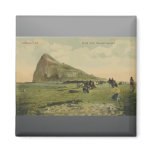 Gibraltar Rock From Neutral Ground, Vintage Magnets