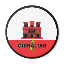 Gibraltar Roundel quality Flag Fridge Magnet