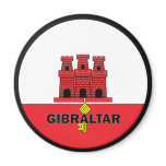 Gibraltar Roundel quality Flag Fridge Magnet