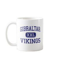 Gibraltar - Vikings - High - Fish Creek Wisconsin mugs