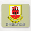 Gibraltarian Emblem mousepads