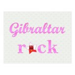Gibraltarians Rock - Cute Pink Postcards
