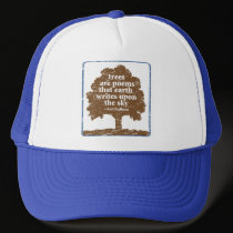 Gibran Quote About Trees hats