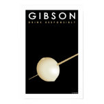 Gibson (Small Poster) posters