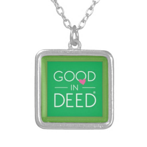 GID Sterling Silver-Plated Necklace by GoodInDeed.com