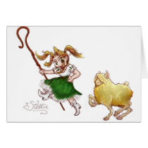 Giddy Blonde Shepherdess cards
