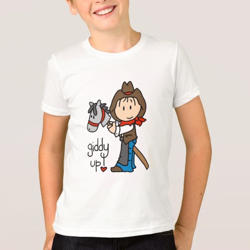 Giddy Up Cowboy T Shirts And Gifts | Zazzle