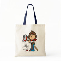 Giddy Up Cowboy Tshirts and Gifts bags by toddlersplace Giddy Up Cowboy Tshirts and Gifts bags