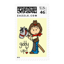 Giddy Up Cowboy Tshirts and Gifts postage by toddlersplace Giddy Up Cowboy Tshirts and Gifts postage
