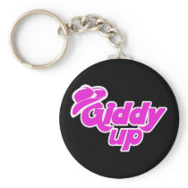 Giddy up Cowgirl Keychain