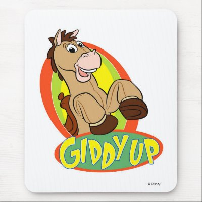 Giddy Up Disney mousepads