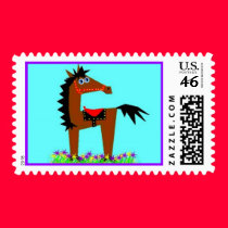 Giddy-Up postage