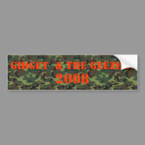 Gidget and the Geezer 2008 bumper stickers