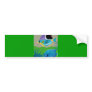 gif_0_Z-10 TROPICAL BLUE FISH cartoon vectors Bumper Sticker