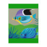 gif_0_Z-10 TROPICAL BLUE FISH cartoon vectors Postcard