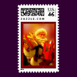Gift bearing Santa Claus