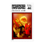 Gift bearing Santa Claus