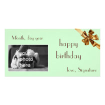 gift card birthday photo cards