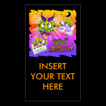 Gift Card, Business Card, Tags - HALLOWEEN BOOGEYM business cards