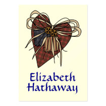 Gift Enclosure Card - Heart - by SRF Business Cards