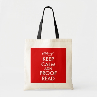 Gift for Writers Keep Calm and Proofread