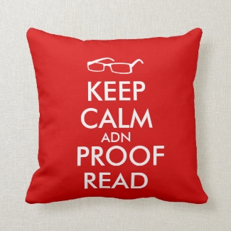 Gift for Writers Keep Calm and Proofread