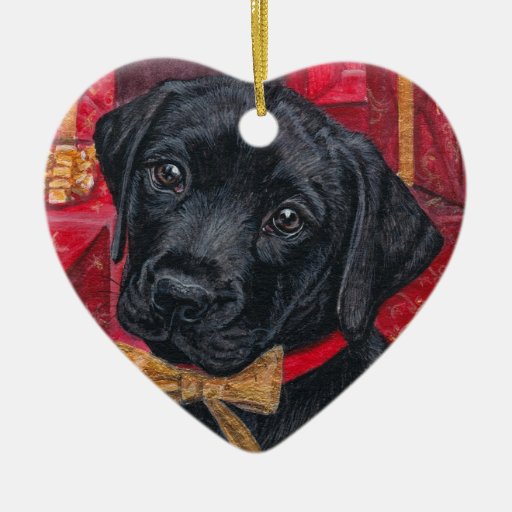 gift for you black lab pup christmas ornament zazzle gift for you black lab pup christmas ornament zazzle