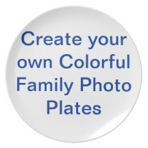 Gift Idea- Personalized 10" Family Photo Plates