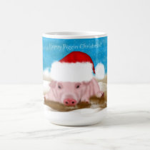 Gift Mug Happy Piggin Christmas - Holiday Pig Mug mugs