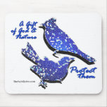 Gift of God Wild Bird Mouse Pad