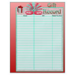 Gift Register Pages For Wedding Album Flyer