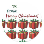Gift Tag  ChristmasSticker