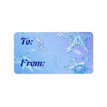 Gift Tag for Christmas Presents Custom Address Label