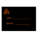 Gift Tag Golden curls - Customized profile cards by myhome71 Gift Tag Golden curls - Customized profile cards