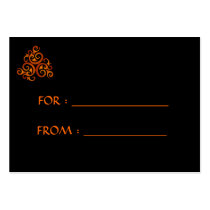 Gift Tag Golden curls - Customized profile cards by myhome71 Gift Tag Golden curls - Customized profile cards