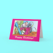 Gift Wrap Birthday cards