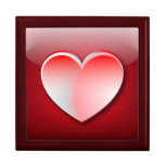 Giftbox icon heart love jewelry box