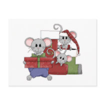 Gifting Mice postcards