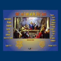 Gifts and Fruits of the Holy Spirit posters