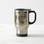 GIFTS COFFEE Travel Mugs Mug Cups White Daisies