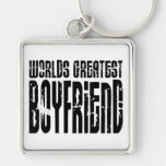 Gifts for Boyfriends : World's Greatest Boyfriend Key Chains