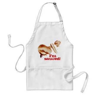 Gifts for Guys_I'm sauced customizable BBQ apron apron
